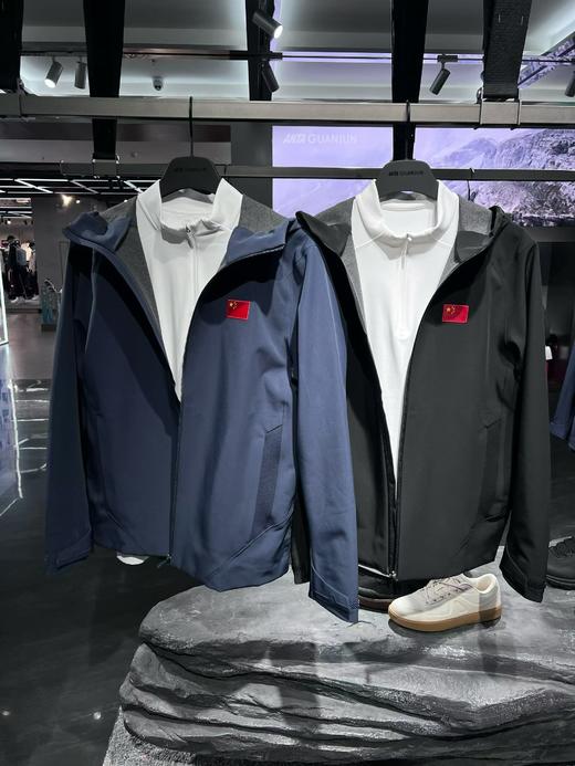 安踏冠军全天候2025秋冬新防泼水轻暖绒男梭织运动上衣152540617 商品图2