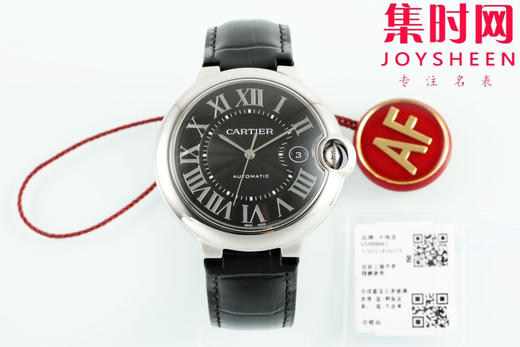 AF卡地亚蓝气球系列 蓝气球42系列男款 大号42mm 罗马面 黑色盘 男士腕表 商品图0