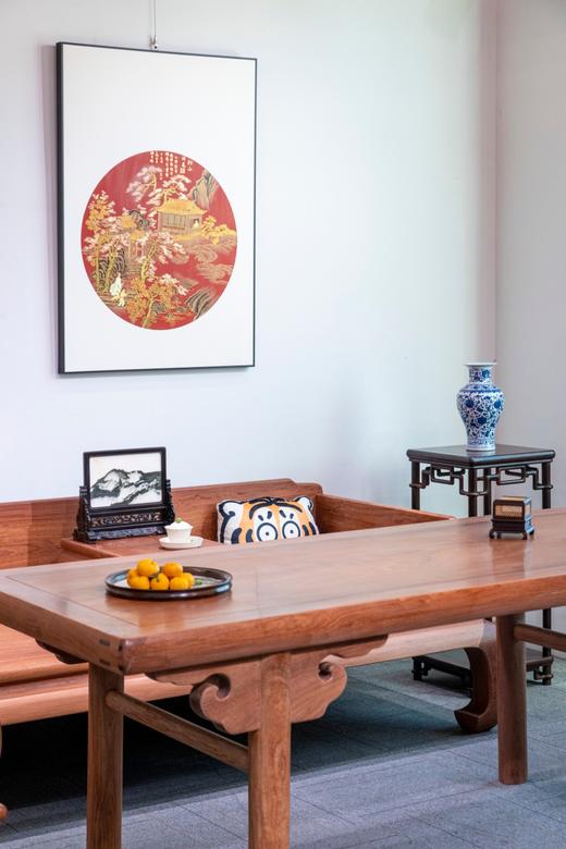 红桥红  家具严选  缅甸花梨(大果紫檀）  【空间搭配】 商品图6