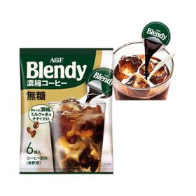 AGF Blendy 液体黑咖啡 6颗装/袋