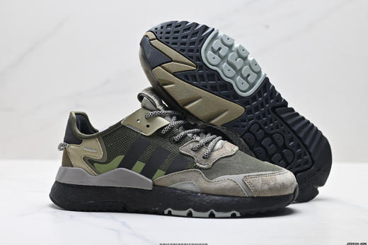 阿迪达斯Adidas Nite Jogger Winterized简约防滑低帮休闲运动跑步鞋EE5569男女鞋 商品图4