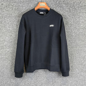 安踏潮流休闲长袖卫衣男女同款冬季新款加绒运动服上衣172548702N