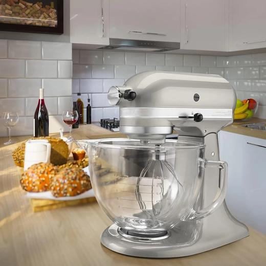 【脸盆这么大】超大号 出品品质 玻璃倾斜头立式搅拌碗 沙拉碗 3L 商品图5