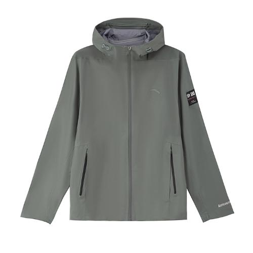 安踏冲锋衣2025新款男耐磨徒步登山服防水外套上衣152527612 商品图1