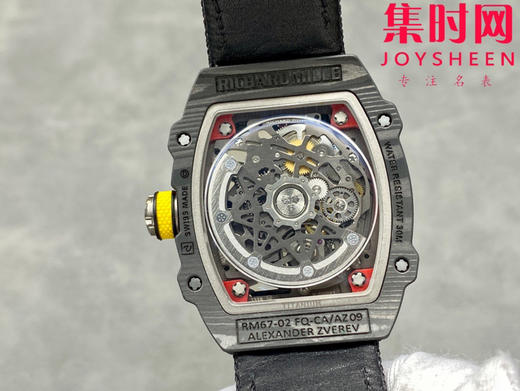 【贵重物品】只适合高端玩家 理查德米勒RM67-02 V3版 震撼登场！男士腕表 德国配色 一体机 摆轮会动 商品图6
