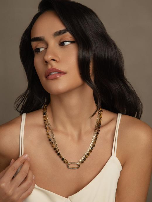 SOL DE VERANO 格兰纳达虎眼石项链 商品图1