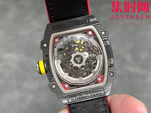 【贵重物品】只适合高端玩家 理查德米勒RM67-02 V3版 震撼登场！男士腕表 德国配色 一体机 摆轮会动 商品图6