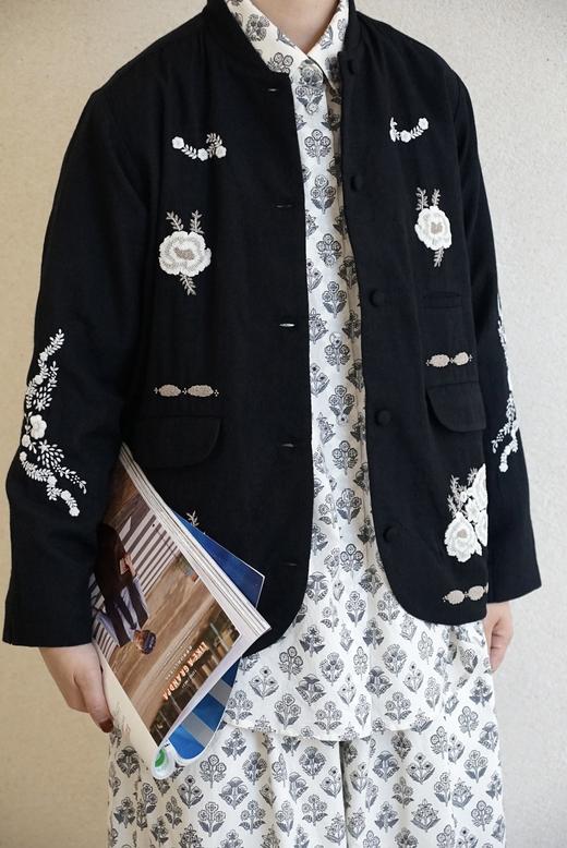 Aodress手织珠绣修身外套 商品图0