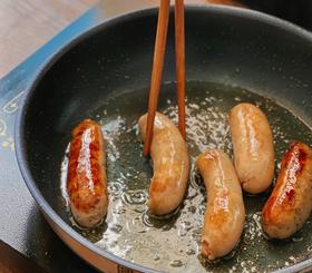 【让孩子放心吃的烤肠】O添加 鲜肉含量1OO%  雪猪肉烤肠 480克/盒（8只装）