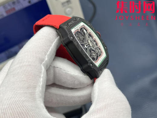 【贵重物品】只适合高端玩家 理查德米勒RM67-02 V3版 震撼登场！男士腕表 意大利配色 一体机 摆轮会动 商品图4