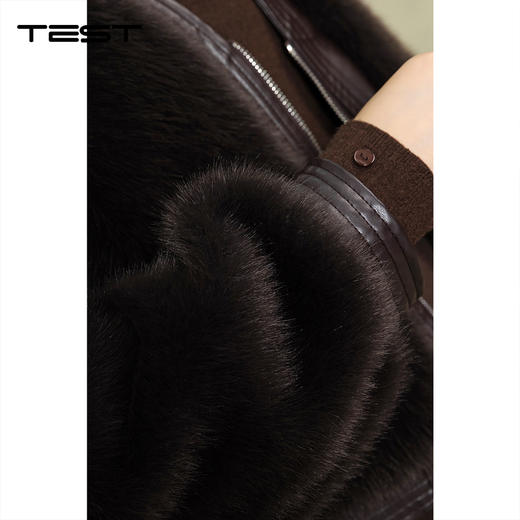 冬上新时尚高级感气质舒适显瘦绒外套2254120 商品图4