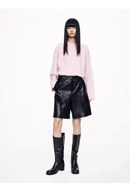 【开放日忙 秒杀价已调 直接拍】开放日最新款 Mo&co 烫钻 美式复古 棉质做旧斑驳 褪色工艺  薄卫衣 商品图9