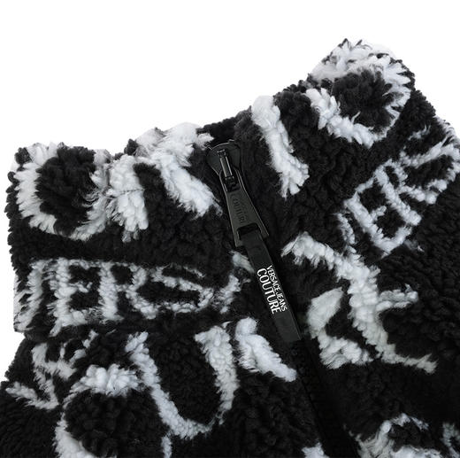 【超惠秒】Versace 范思哲 男女通款 品牌字母logo印花仿羊羔绒材质款保暖舒适百搭外套10928 商品图7