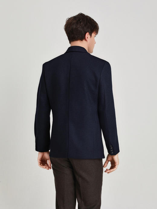 callisto藏青色绵羊毛休闲便西 商品图4