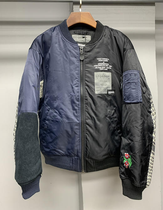 山本耀司联名款棉服飞行员夹克外套 商品图5