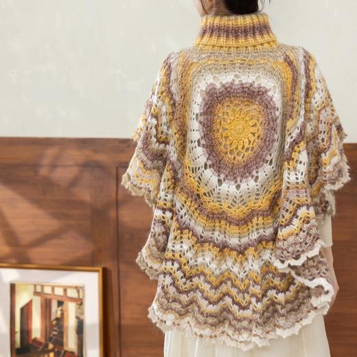 苏苏姐家禾蔓斗篷手工diy钩针自制编织毛线团材料包 商品图3