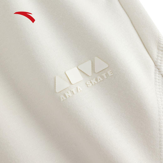 安踏加绒运动卫裤女士冬季宽松休闲束脚裤百搭纯棉长裤162548313 商品图2