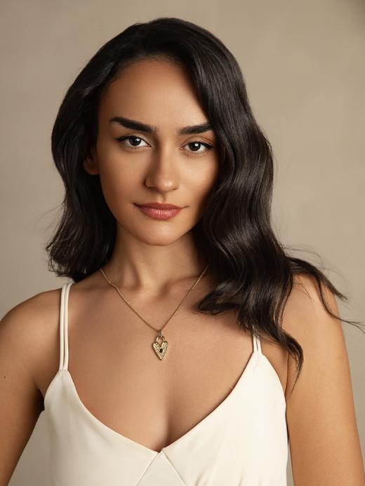 SOL DE VERANO 格兰纳达红石榴心形项链 商品图5