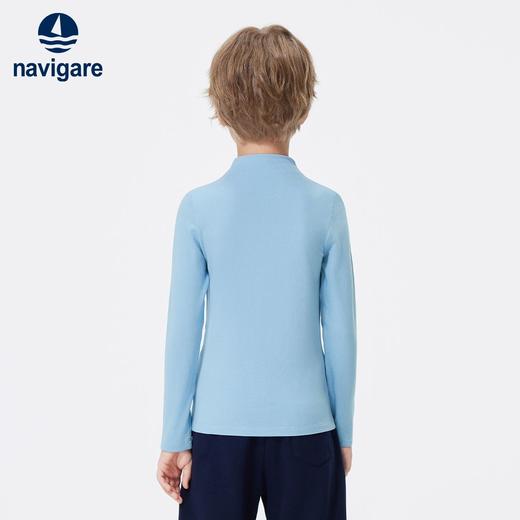 【纳维凯尔】【120-165】意大利小帆船男童半高领羊绒保暖打底衫 商品图7