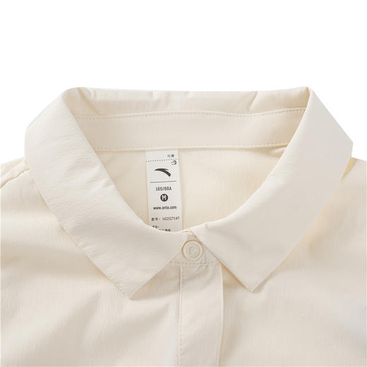 安踏正品女子2025夏新款综训潮圆领速干运动短袖梭织衫162527147 商品图2