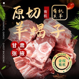 金陇雪有机羔羊原切羊蝎子 国产羊肉生鲜食材羊蝎子火锅食材 10斤装