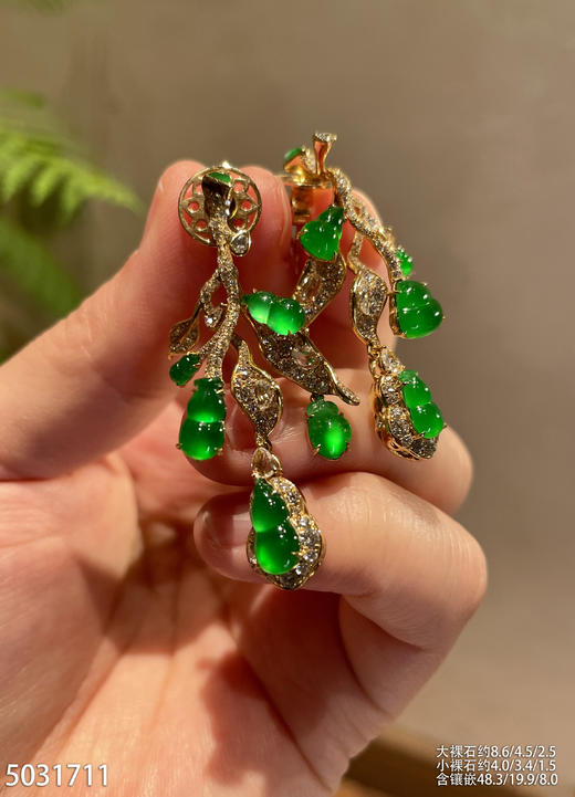 葫芦耳坠【5031711】具体价格微信咨询 商品图0