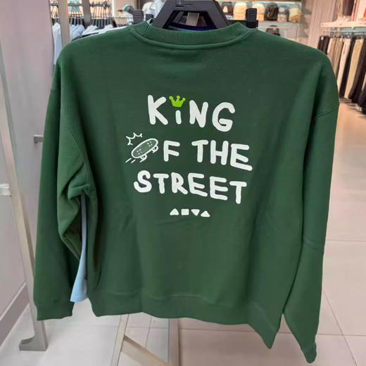 安踏潮流休闲长袖卫衣男女同款冬季新款加绒运动服上衣172548702N 商品图4