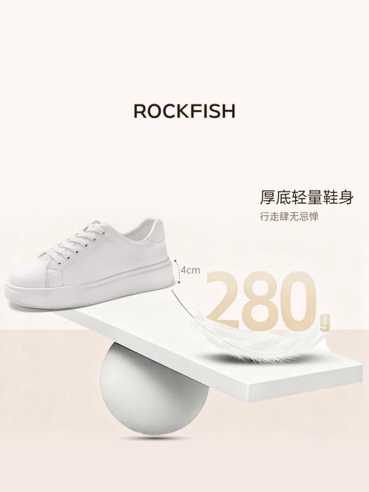 厚底小白鞋女新款百搭时尚休闲鞋增高软底运动鞋 商品图2