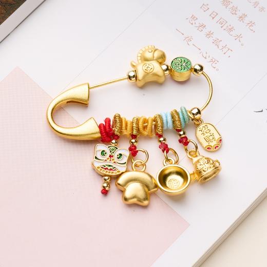 【敦煌马年别针】敦煌福泽马年别针 小马平安别针 商品图1