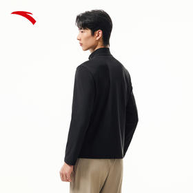 安踏运动服外套男士冬季新款商务通勤立领行政夹克上衣152537707