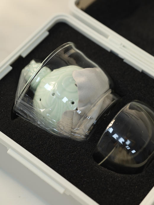 萌龙月光 盖滤杯 ， 看似是个潮流小方包，打开秒变 0.1㎡ 私享茶台 商品图6