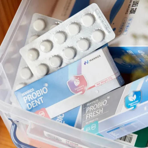 MANNOS曼诺司口腔益生菌|全球70国认证有效，累计卖出10亿+片，1片＞25亿活菌，呵护家人口腔健康！ 商品图0