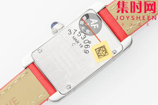 创意与美学之作—AF卡地亚Tank坦克系列 美国坦克小号 女士腕表 跨越时代的风格力量 表盘尺寸：35.4*19.4mm 商品图5