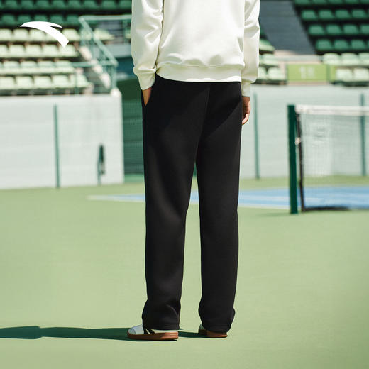 安踏潮流美式休闲长裤男2025冬季新款加绒宽松阔腿裤子152548302N 商品图1