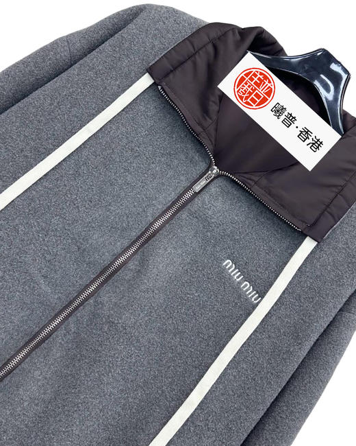 女款尼龙羔毛两面穿飞行外套zo017 商品图5