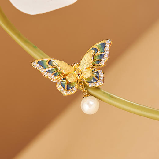 大英博物馆 叠彩蝶韵系列 胸针 商品图3