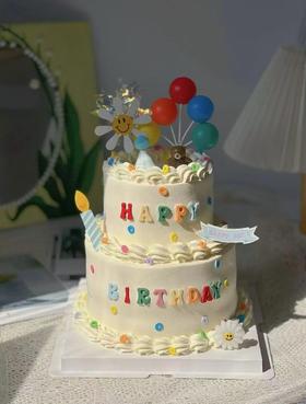 简约款生日蛋糕1