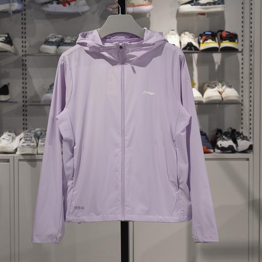 李宁女子运动风衣跑步系列冰感舒适防晒外套AFDV252 商品图0