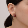 ARSIS｜流光系列 流光云雾双层耳钉 商品缩略图3