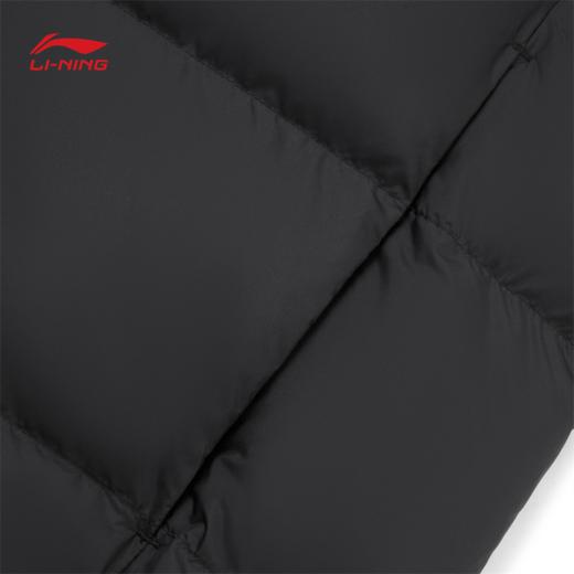 李宁男子立体裁剪修身90%鸭绒短羽绒服AYMV221 商品图7