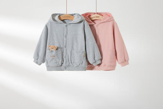 拉比i5童衣类-4休闲连帽外套LYDC102011 商品图0