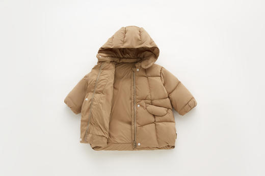 拉比i5童衣类-4自然鹅绒连帽中褛LYDC103104 商品图10