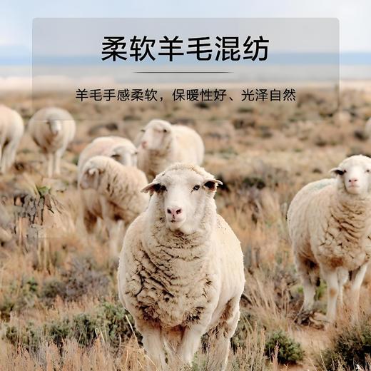 【多妈团购 羊毛蚕丝奶芙肌理裤1553】温柔感直接拉满，绵羊毛+桑蚕丝黄金cp  软糯亲肤，脚口微收+高腰设计，秒变慵懒的时髦精，藏肉显瘦、修饰腿型，巨好穿-连横 商品图7