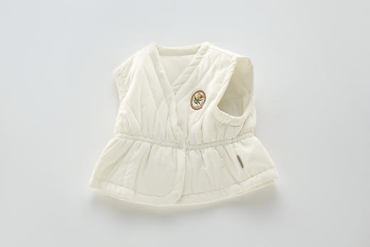 拉比i5童衣类-4自然偏开马夹LYDC102305 商品图1