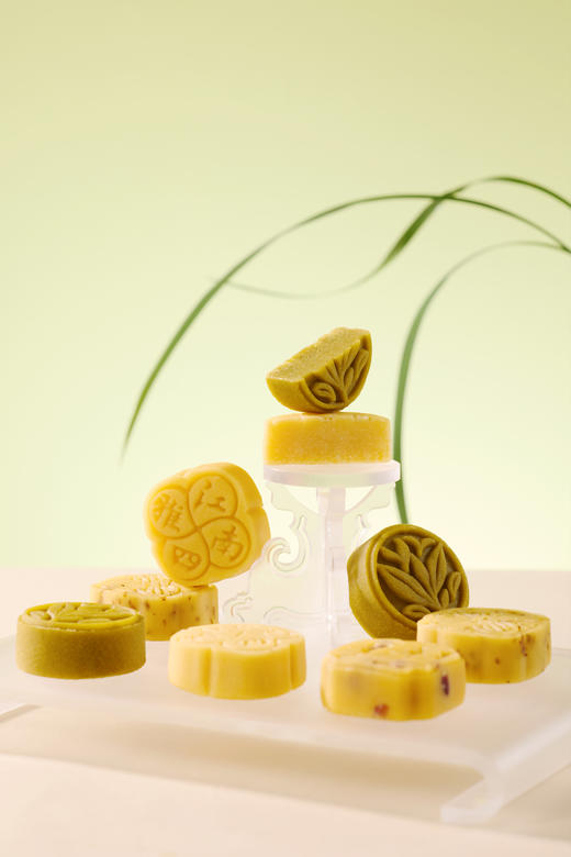 江南四雅杭州糕点龙井茶糕桂花糕绿豆糕印月糕杭州特产伴手礼零食送礼150g 商品图4