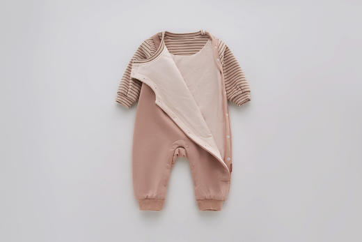 拉比i5童衣类-4拉比假两件连体衣LYDC103602 商品图3