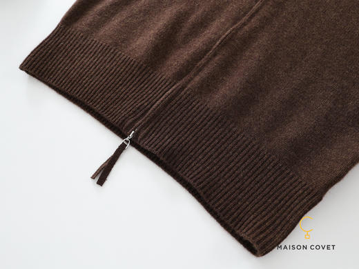 MAISON COVET 纯山羊绒拉链夹克 商品图2