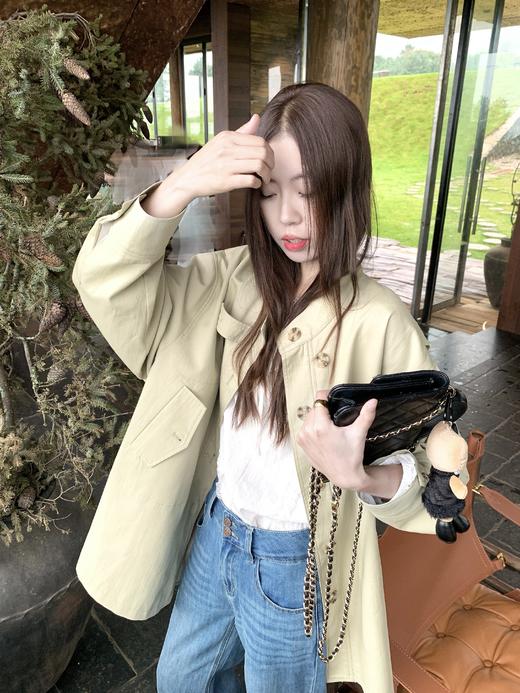 <曾小咸推荐>现货秒杀！微信超特价！休闲简约百搭风衣外套 日常279.99 立减110 秒杀169.99！ 商品图12