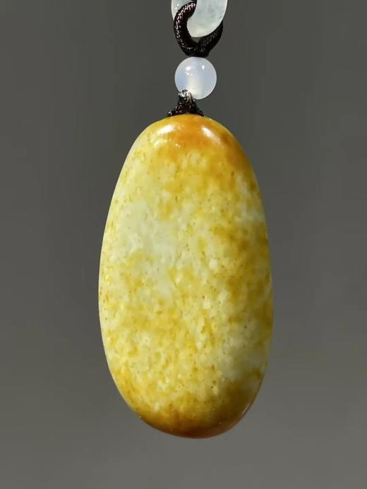 金沁白玉原石雕不动明王吊坠，顺丰包邮 商品图2