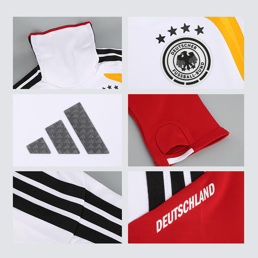 小李子ADIDAS阿迪达斯2026世界杯德国球员版冬季高领套头长袖训练服男KB4406 商品图3